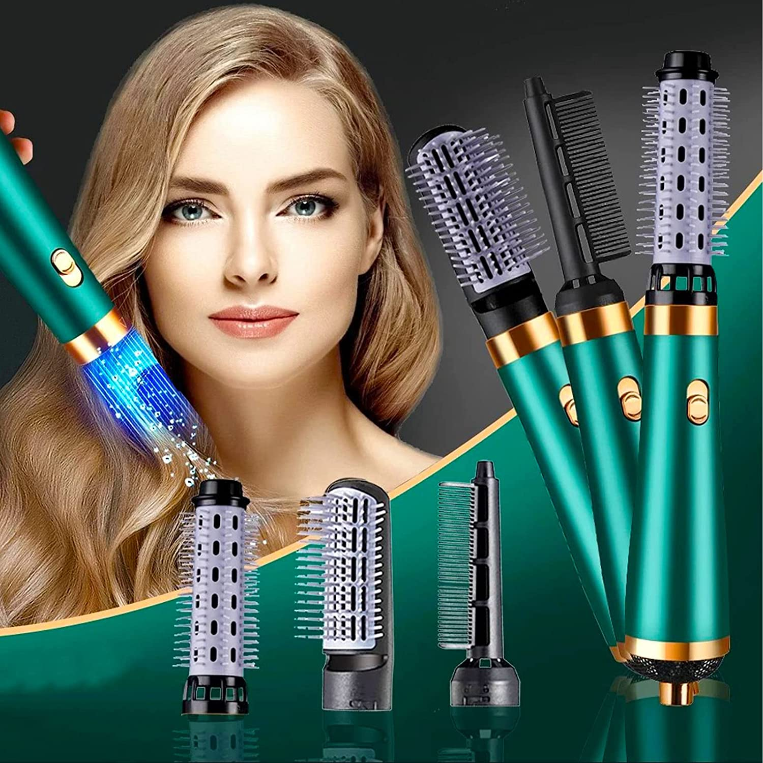 3 in 1 Hot Air Dryer, Hair Straightener And Hair Curler